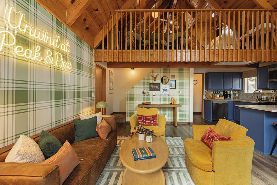 Main cabin area- open concept