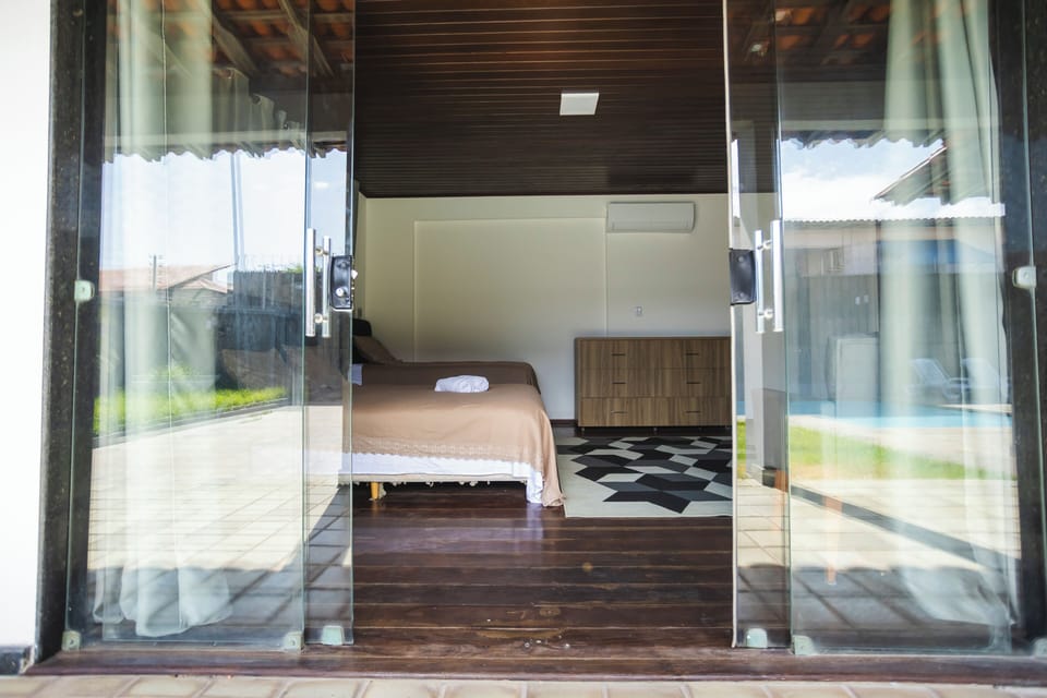 Standard Triple Room, Pool View | Desk, laptop workspace, free WiFi, bed sheets