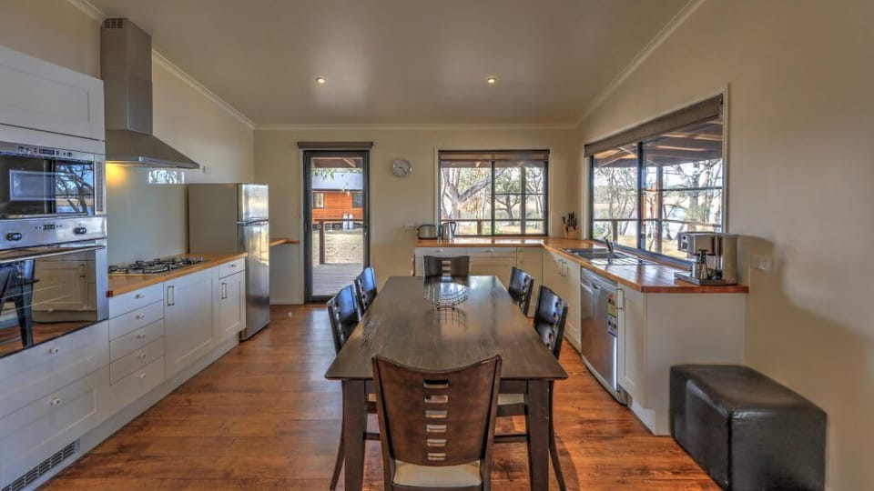 3 Bedroom Waterfront Lodge by Tiny Away | Private kitchen