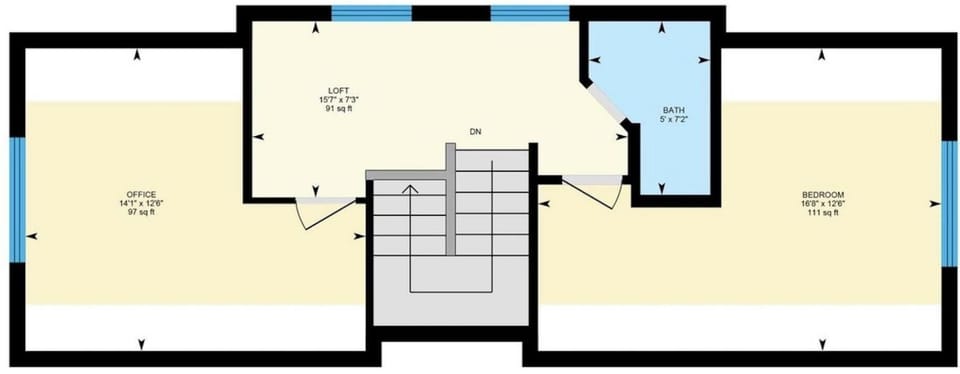 Top Level Floor Plan