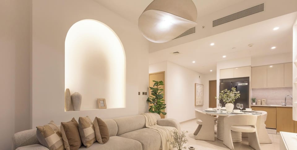Apartment, City View | Living area