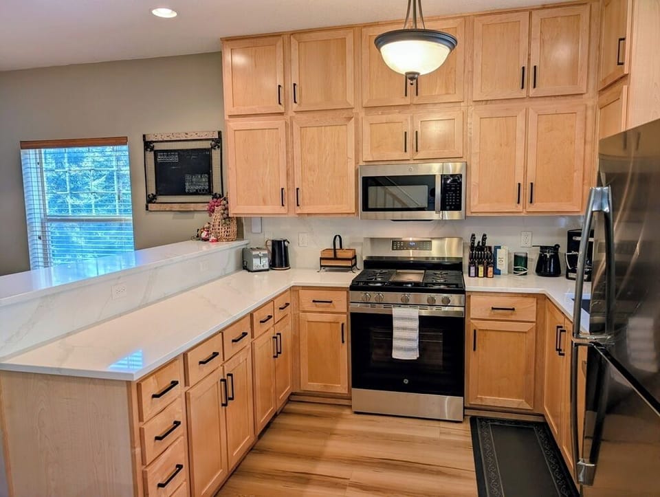 Plenty of counter space for prepping your favorite meals