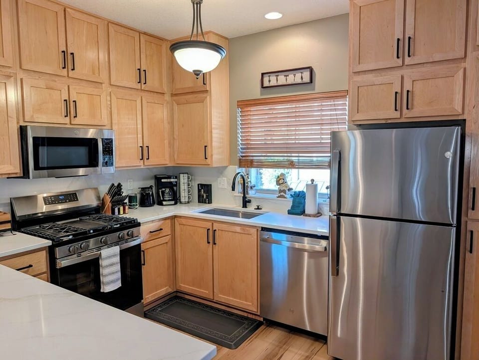 Prepare all of your meals in the fully-equipped kitchen