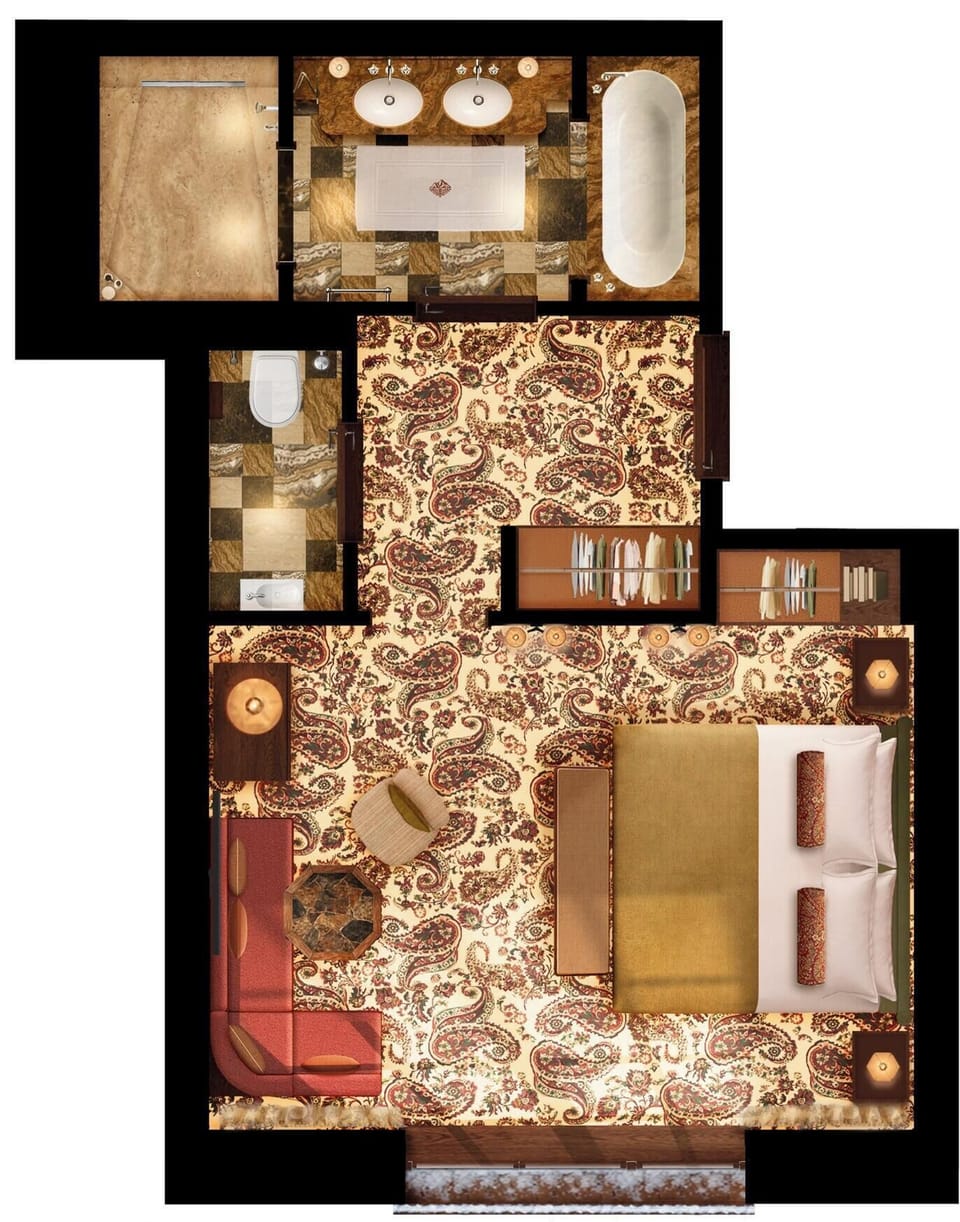 Prestige Room | Floor plan