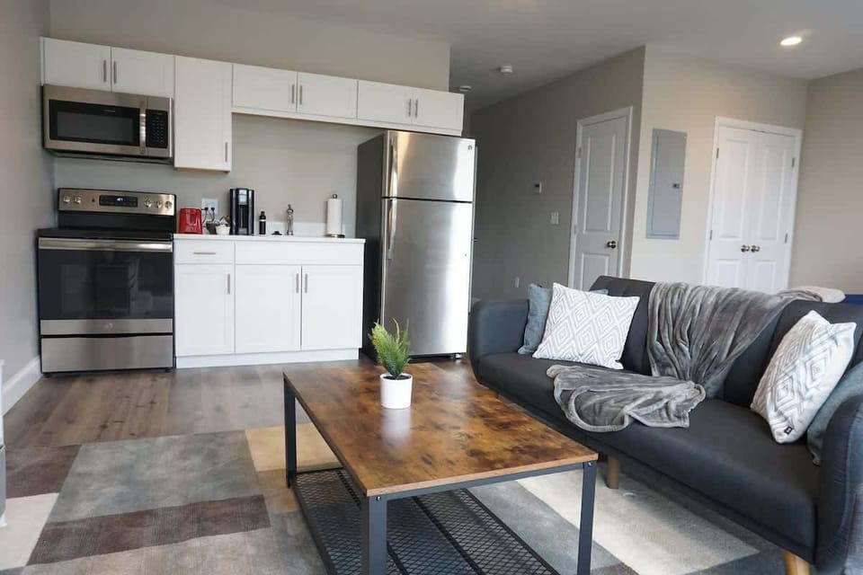 Kitchen and Living Room