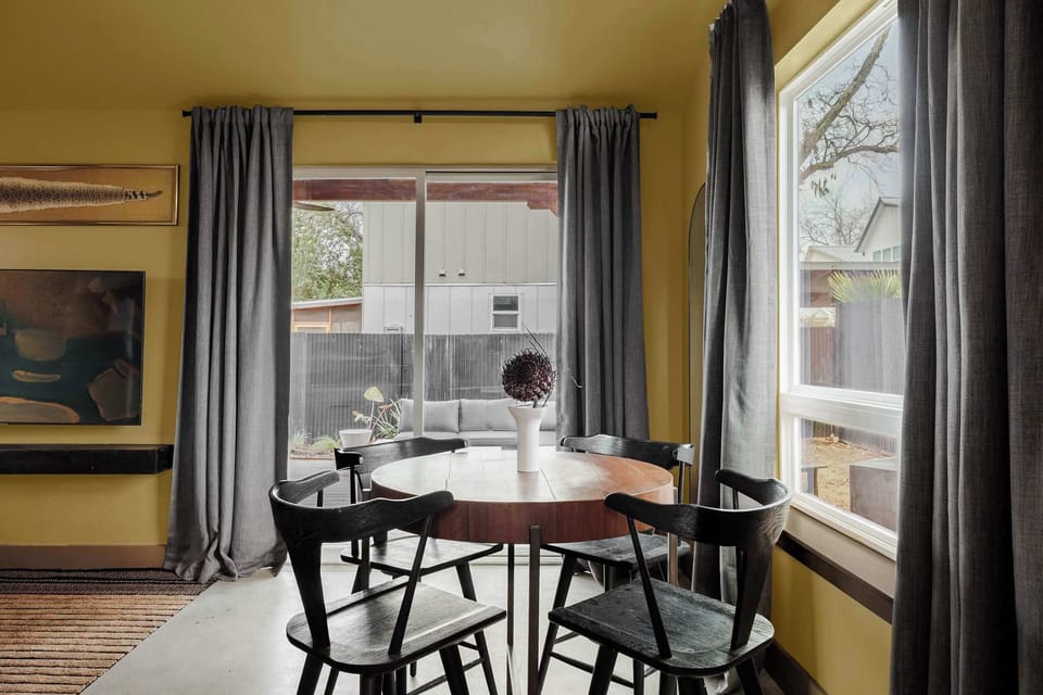 Dining Area | Dining Table for Shared Meals | Guest House