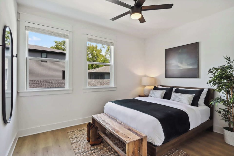 Bedroom 4 | Queen Bed | Second Floor of Unit B