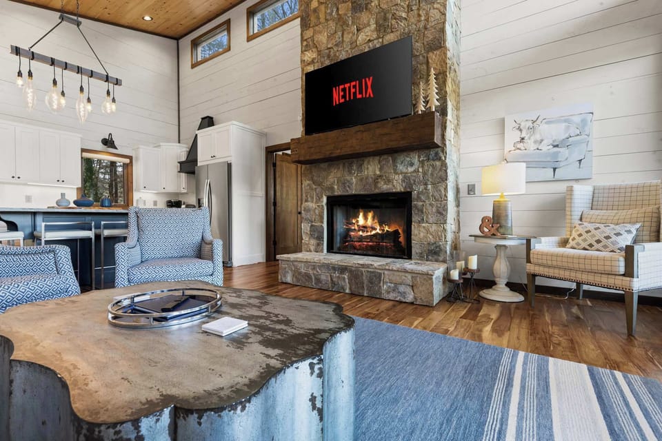 Sink in, kick back, and let the living room work its magic. Cozy vibes, plush seating, and just enough style to make you feel like royalty… or at least like a very relaxed guest.