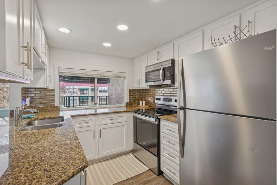 The Galley Kitchen - Modern, functional, and nautical in spirit, with clean lines and thoughtful flow.