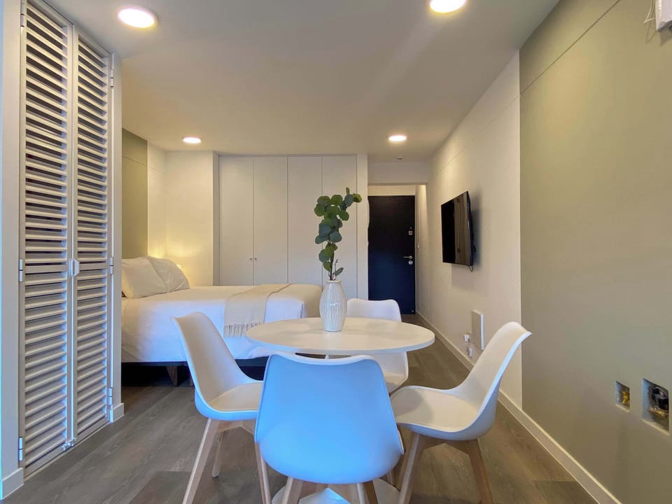Modern dining space with comfortable seating for shared moments.