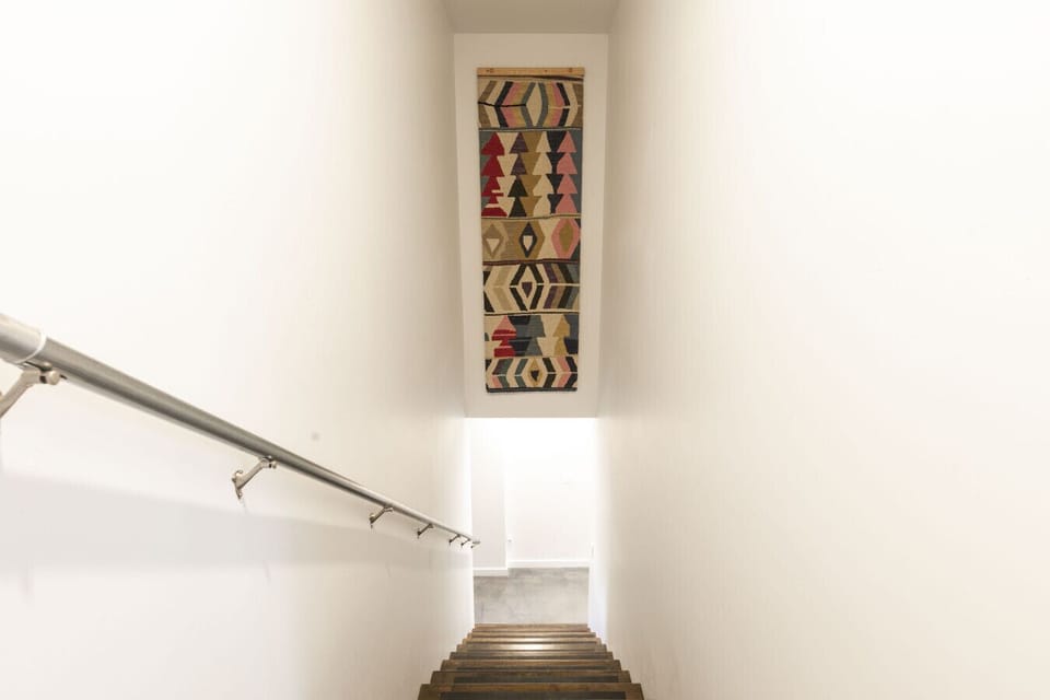 Stairway to the Upstairs Master Suite