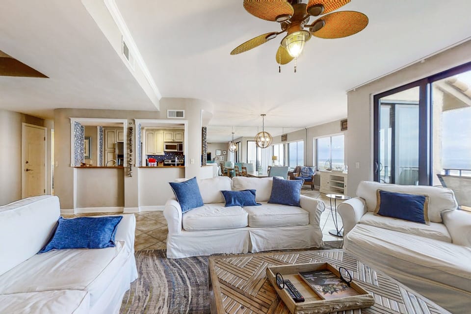 Condo, Multiple Beds, Pool Access, Ocean View (1871 Turtle Dunes) | Living area