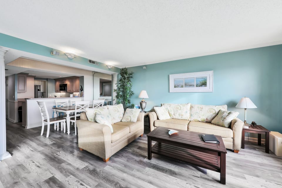 Condo, Multiple Beds, Pool Access, Ocean View (Colony Reef Condo Ocean View Dream) | Living area
