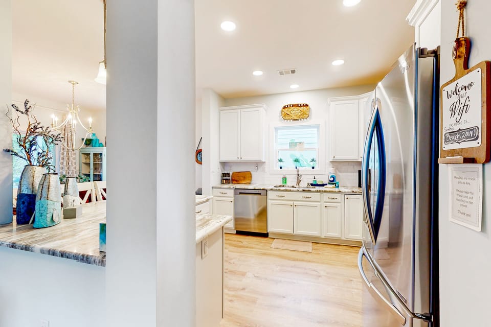 House, Multiple Beds, Patio, Garden View (The Sandbox) | Private kitchen