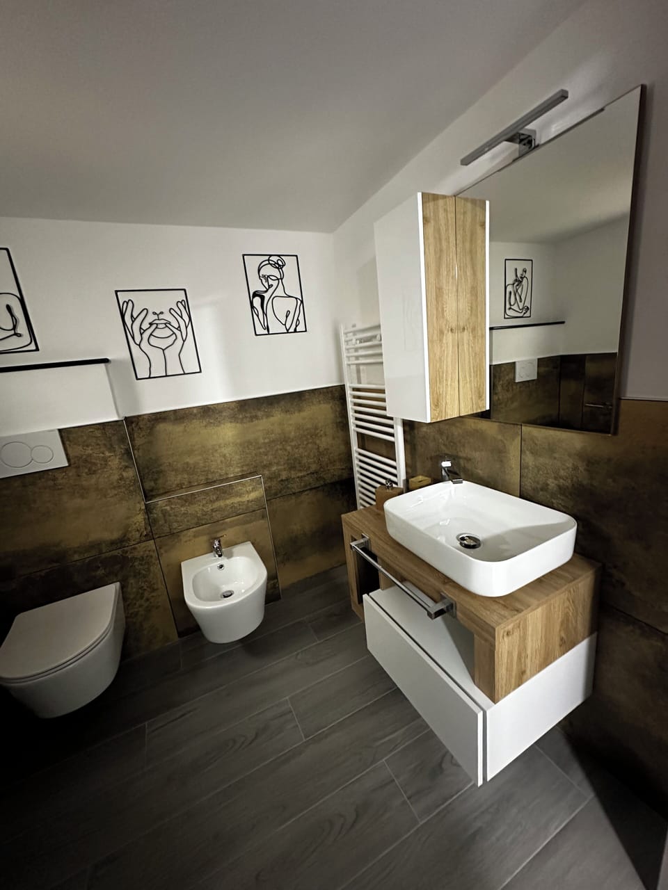 Economy Double Room, Garden View | Bathroom | Bidet