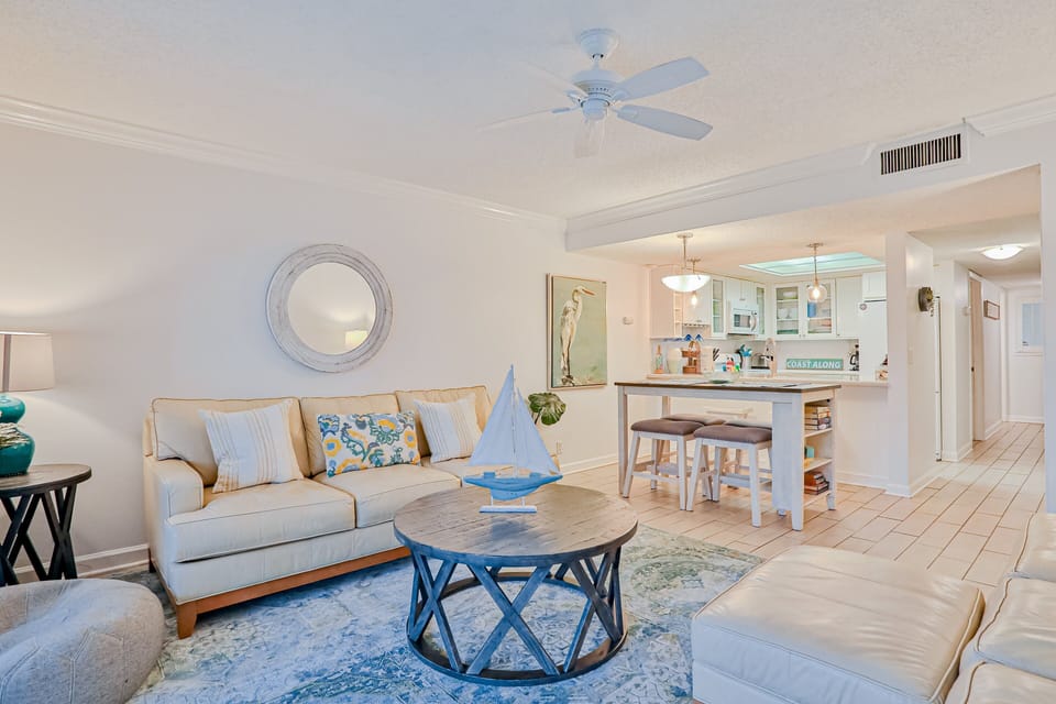 Condo, Multiple Beds, Pool Access, Pool View (Ocean Villas 53) | Living area