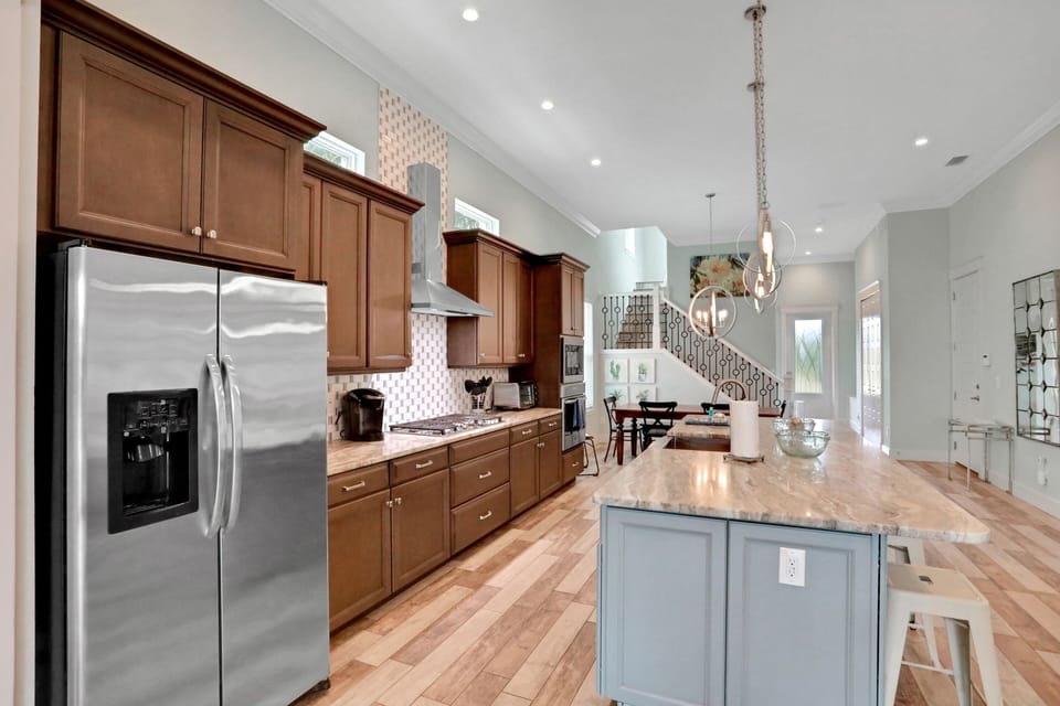 House, Multiple Beds, Pool Access, Pool View (Deja Blu) | Private kitchen