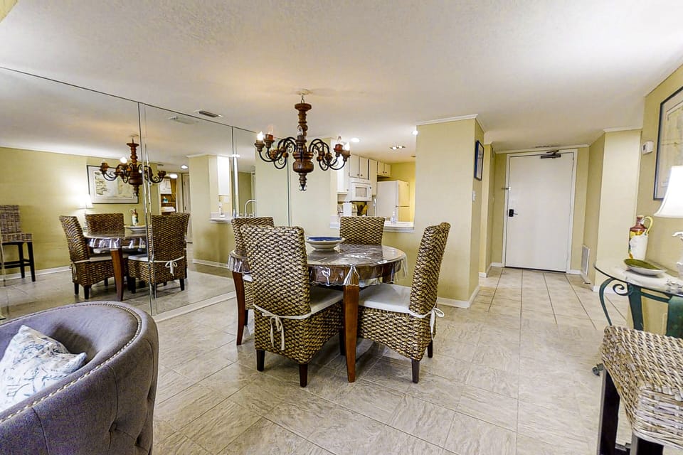 Condo, 1 King Bed, Patio, Ocean View (C116 Amelia Surf and Racquet) | 1 bedroom, individually decorated, individually furnished, bed sheets