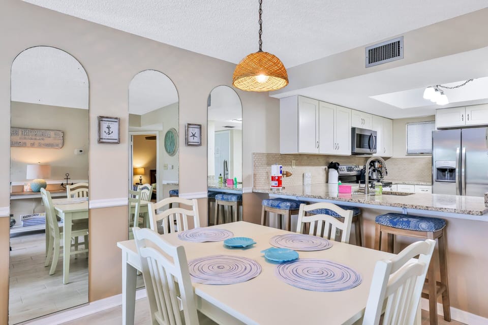 Condo, Multiple Beds, Pool Access, Pool View (Ocean Village Club Condo Unit #E-35) | 2 bedrooms, individually decorated, individually furnished, bed sheets