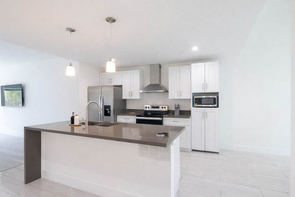 Fully equipped kitchen