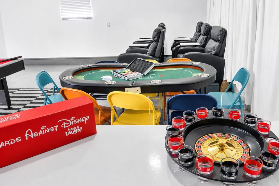 Whether it’s poker night, roulette spins, or cheering each other on from the rec
