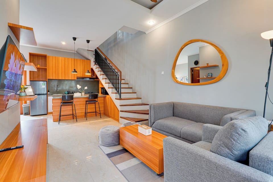 Villa, Pool View | Living area