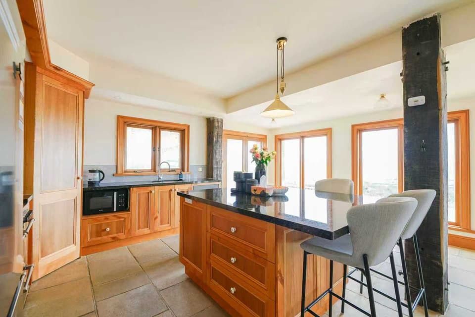 Deluxe Townhome, Beach View | Private kitchen | Highchair