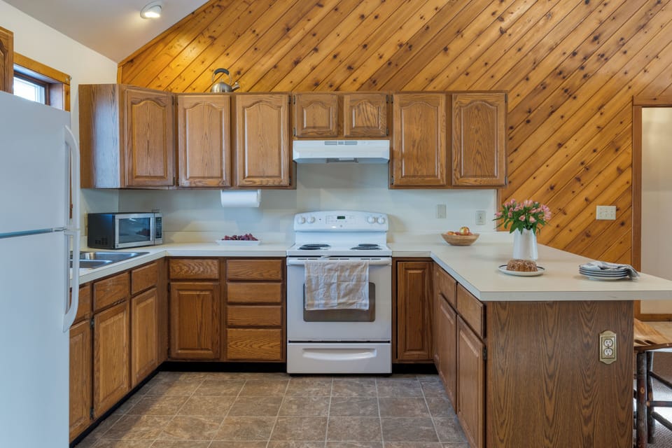 Secondary kitchen area.