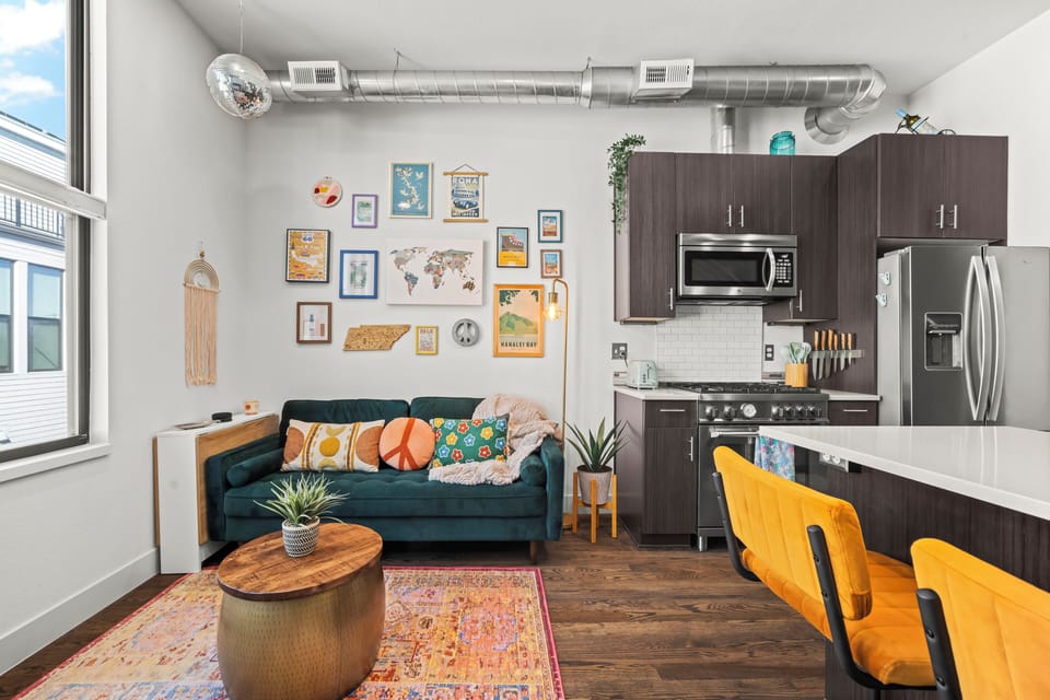Cozy, fully convenient space where comfort meets productivity and everything gets done