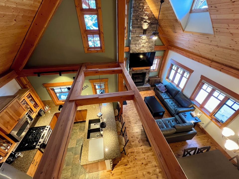 View from the master suite landing.