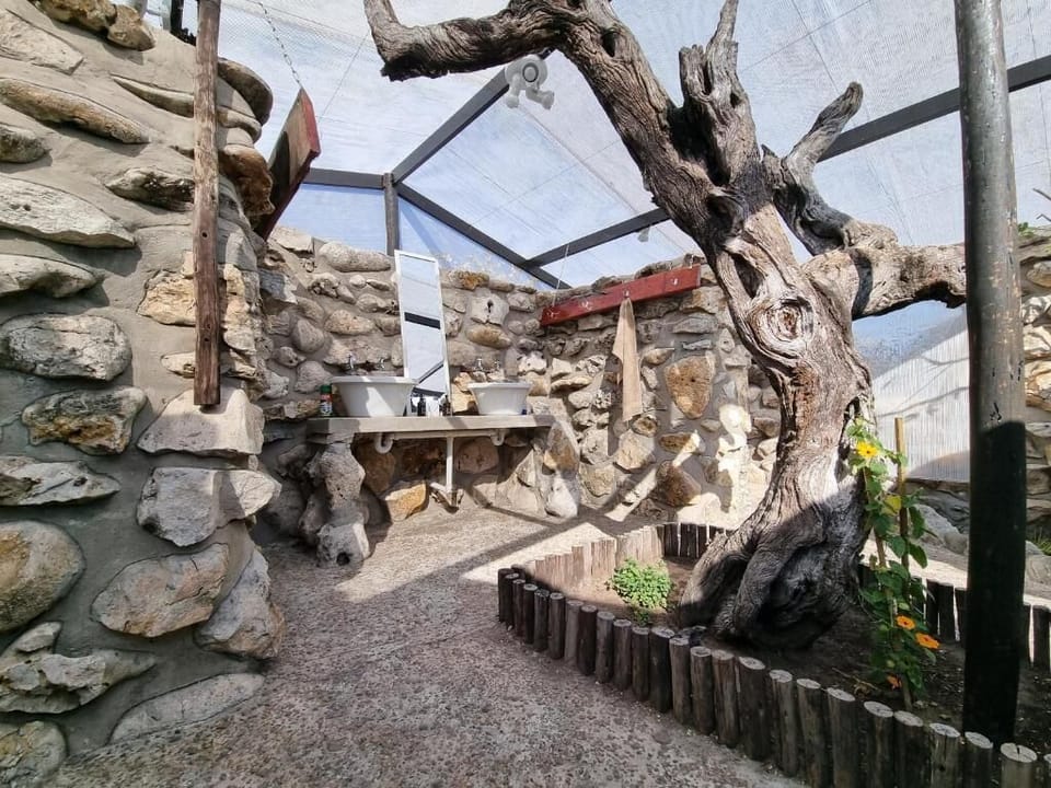Family Room, Garden View | Bathroom | Shower, free toiletries, towels, toilet paper