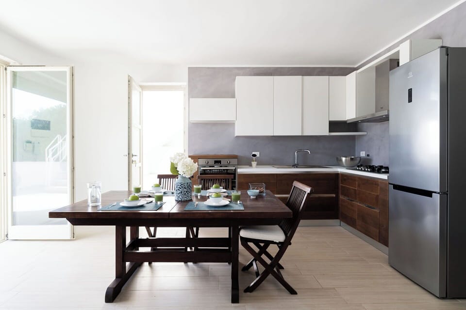 Furniture, Interior Design, Flooring, Chair, Table, Wood, Cabinetry, Kitchen & Dining Room Table, Kitchen, Floor