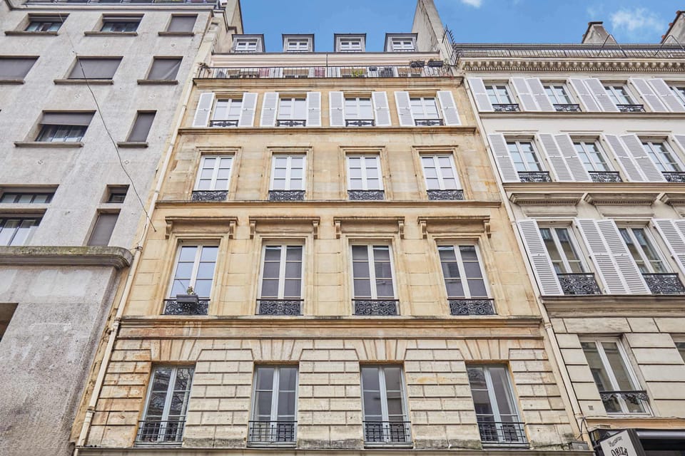Façade de l'immeuble