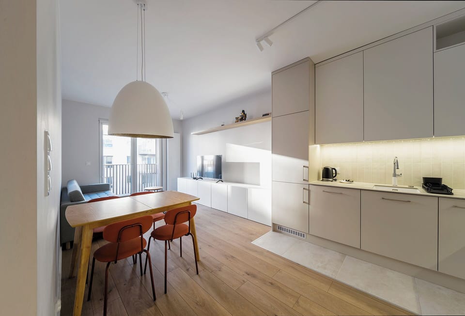 Apartment, Balcony | Private kitchenette | Coffee/tea maker, electric kettle