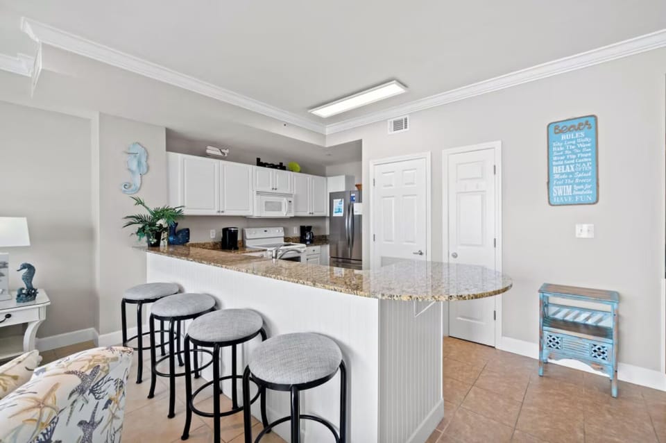 Kitchen with Bar Seating
