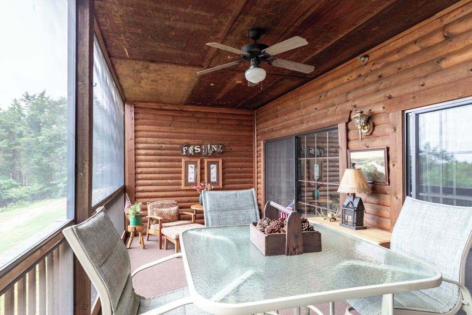 Private Covered Deck