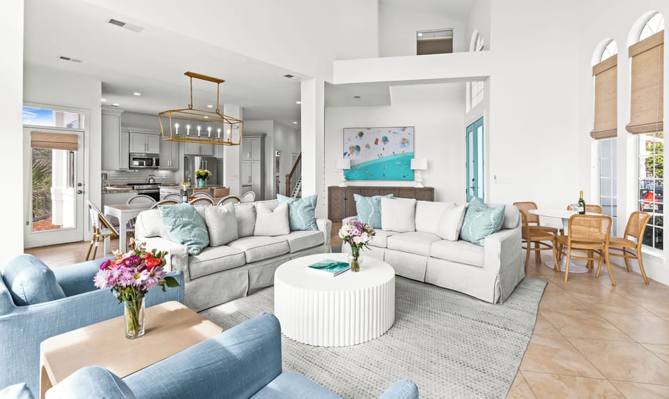 WIFI and cable are available throughout the home.