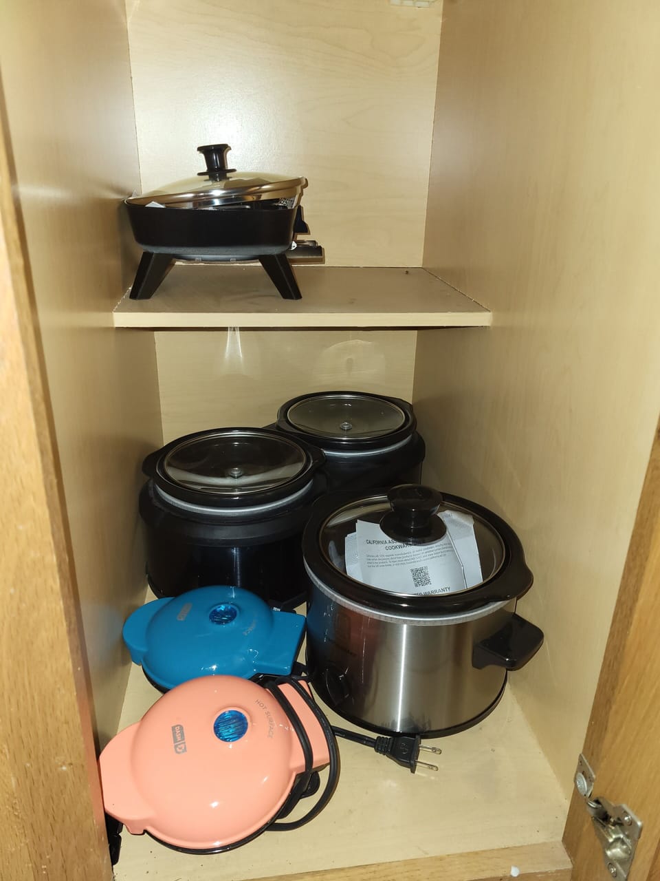 slow cooker, little stove for 2 people