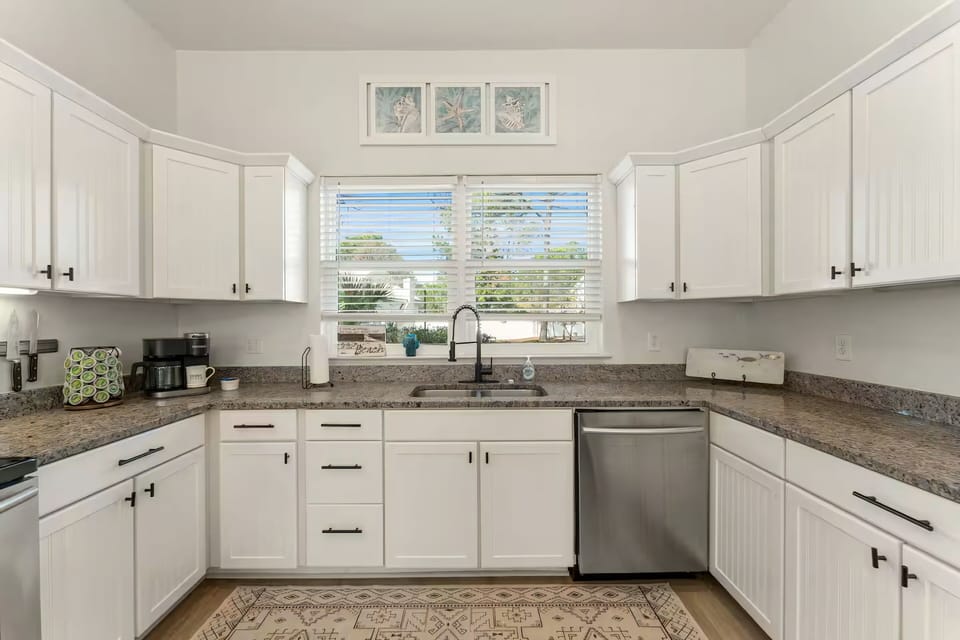 Where meals come together effortlessly in a bright, composed setting.