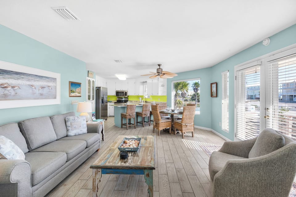 Spacious and open