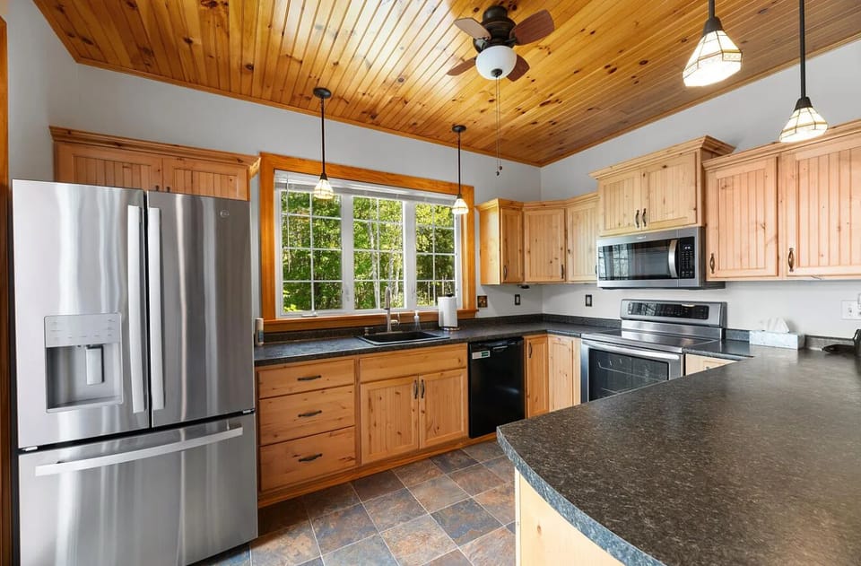 full kitchen with dishes, utensils, drink ware, pot/pans, spices etc...