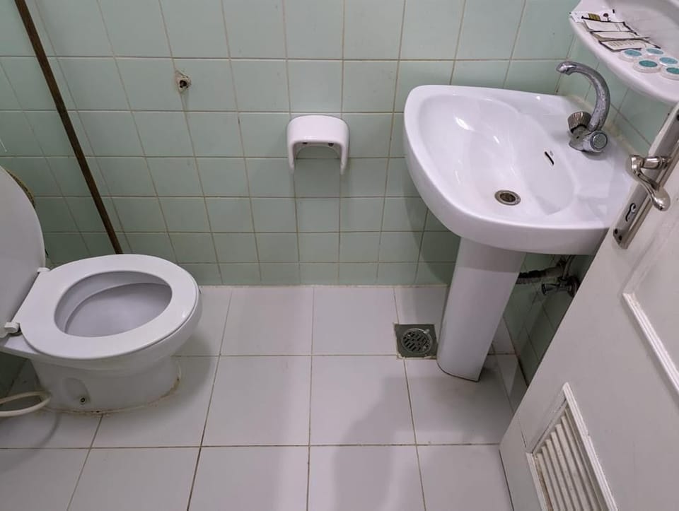 Family Triple Room | Bathroom | Shower, soap, shampoo