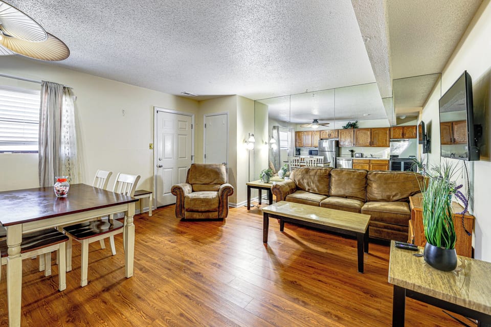 Ocean City Vacation Rental | 2BR | 2BA | 650 Sq Ft | 6 Steps to Access