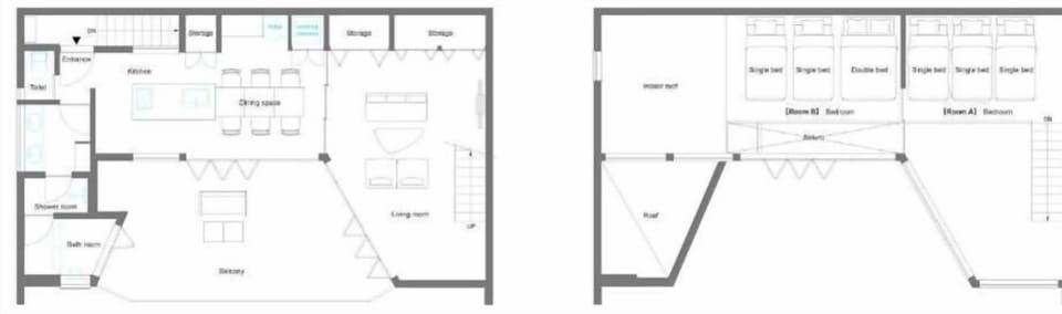 Villa, Balcony, Sea View | Floor plan