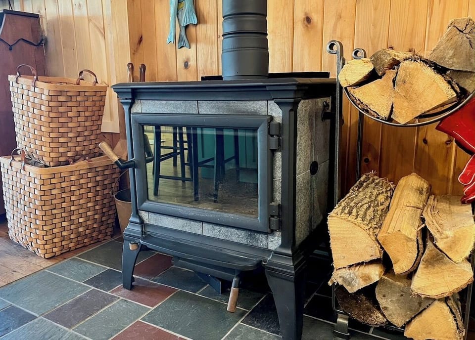 wood stove for cooler temps