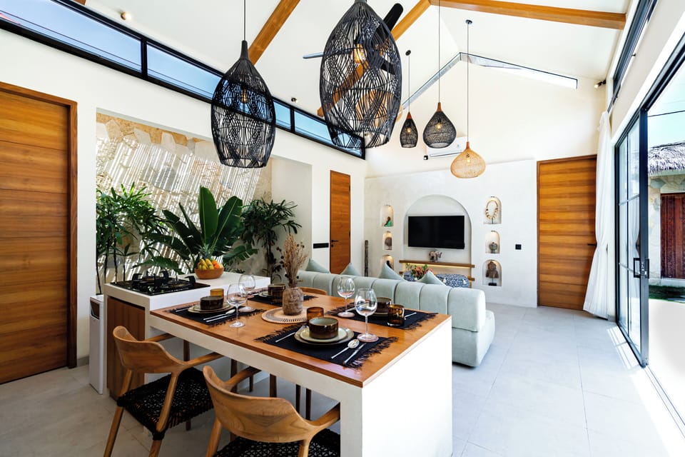 Deluxe Villa, 2 Bedrooms, Private Pool, Pool View | Dining