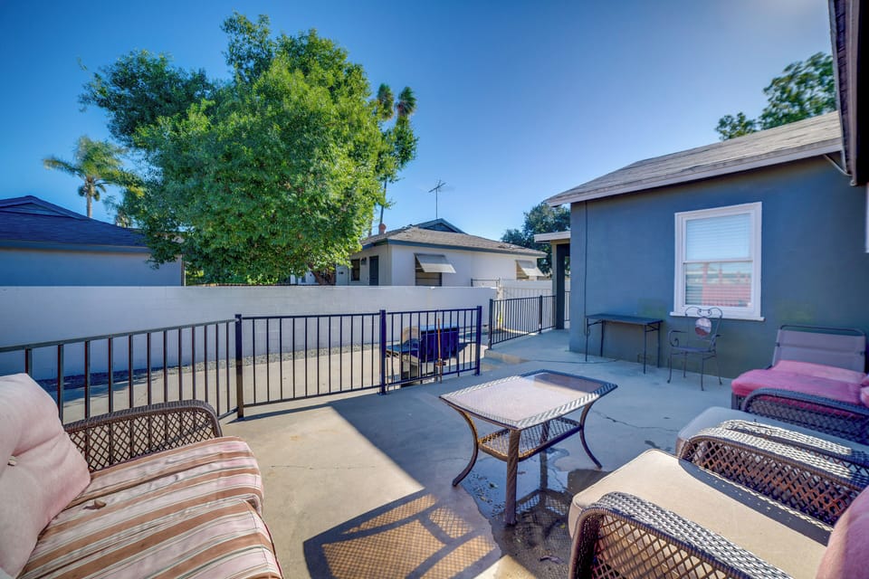 Private Backyard | Furnished Patio | Gas Grill