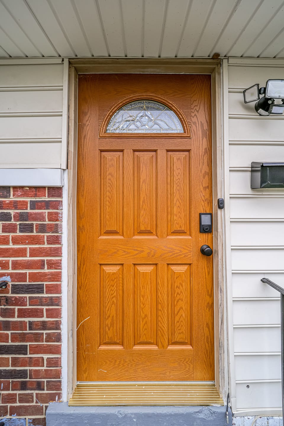 Main Entrance with Smart Lock