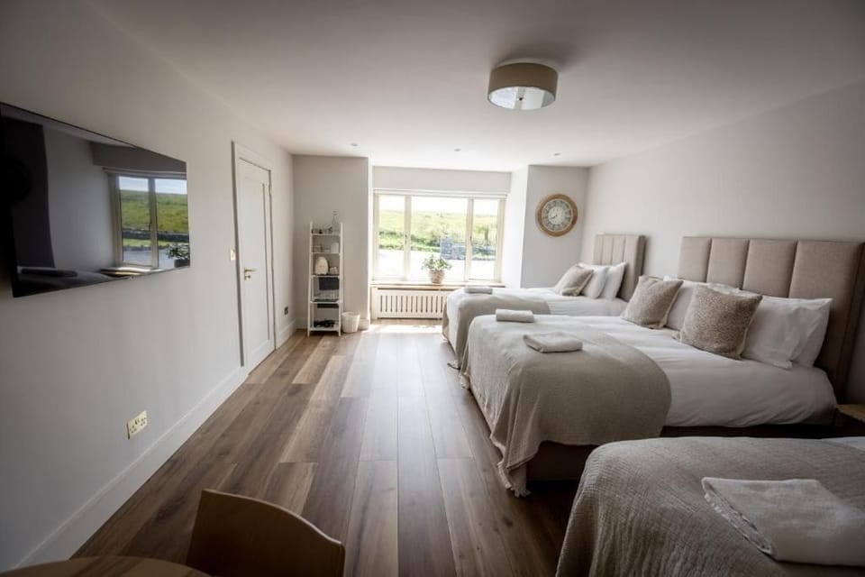 Family Room | Blackout drapes, soundproofing, iron/ironing board, free WiFi
