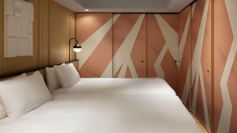 Privilege, Family Room, 2 Twin Beds | In-room safe, WiFi (free), bed sheets